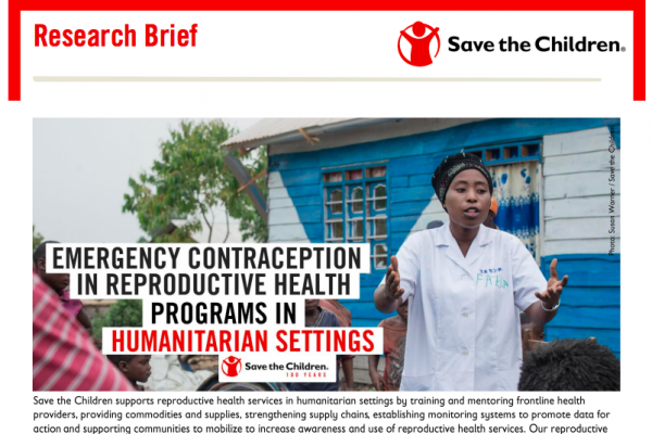 Cover of the research brief.